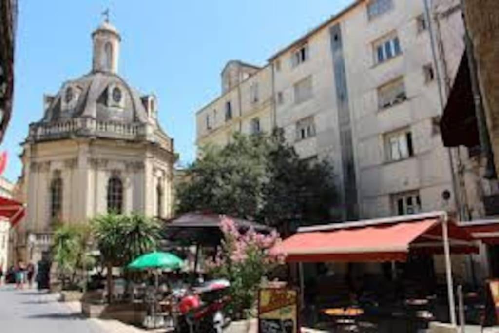 Studio Sous Les Toits Tres Bien Place Et Climatise Montpellier Exterior photo